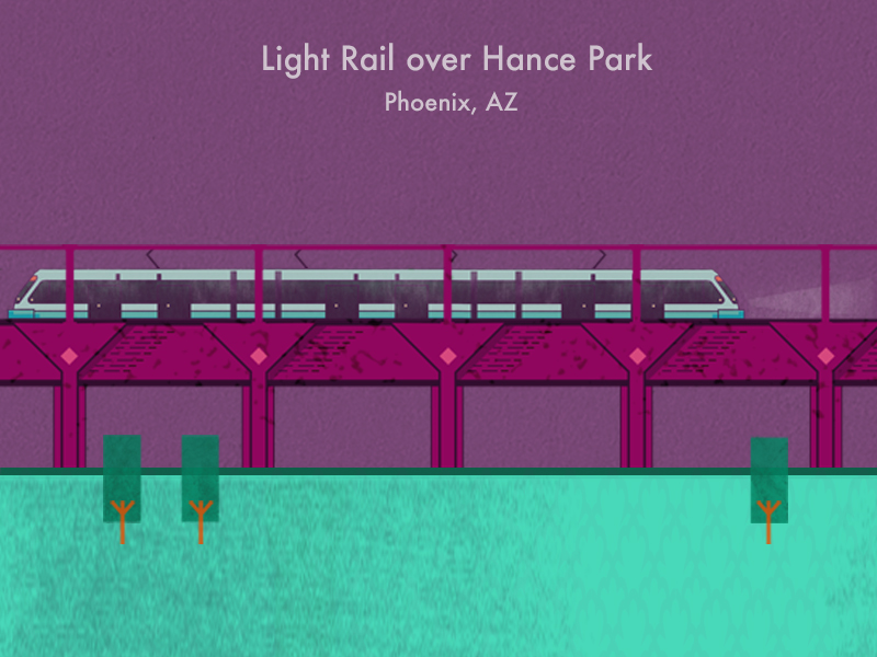 Light Rail in Phoenix