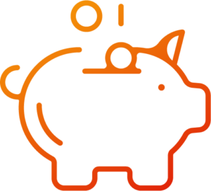 Freelancer Price - A piggy bank with two coins
