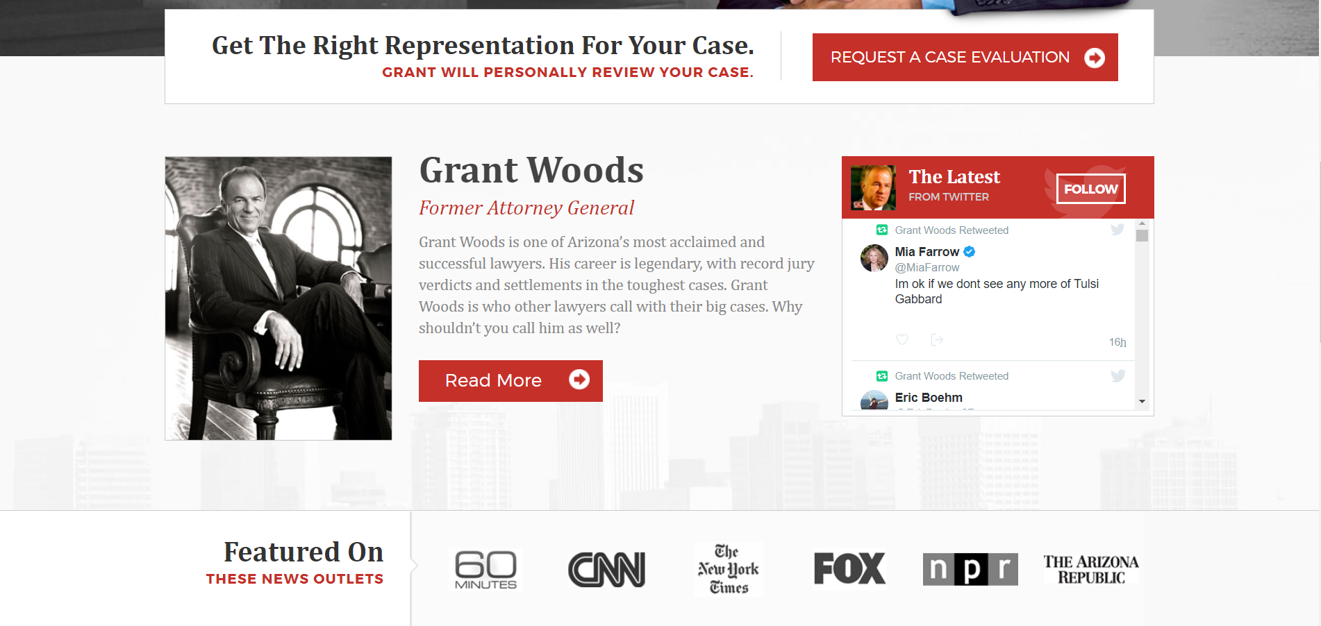 Attorney Website - Grant Woods Law Website