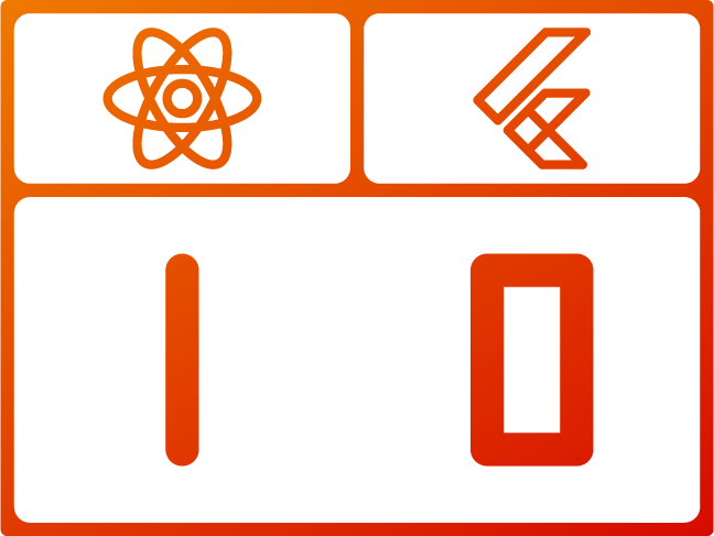 React Native vs Flutter Scoreboard. React Native: 1. Flutter: 0