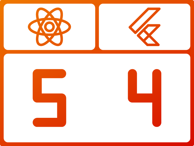 React Native vs Flutter Scoreboard. React Native: 5. Flutter: 4