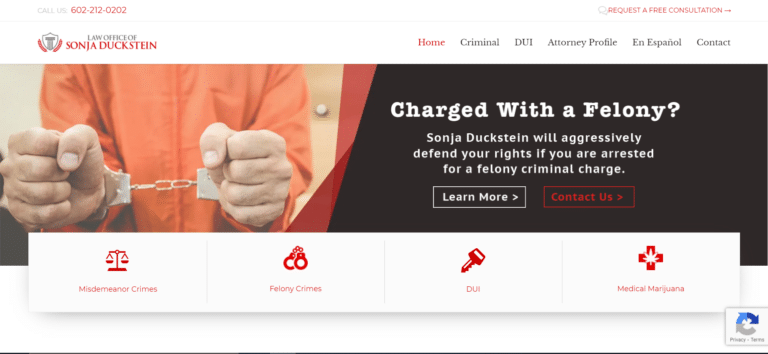 12 Criminal Defense Attorney Websites so good, it’s criminal