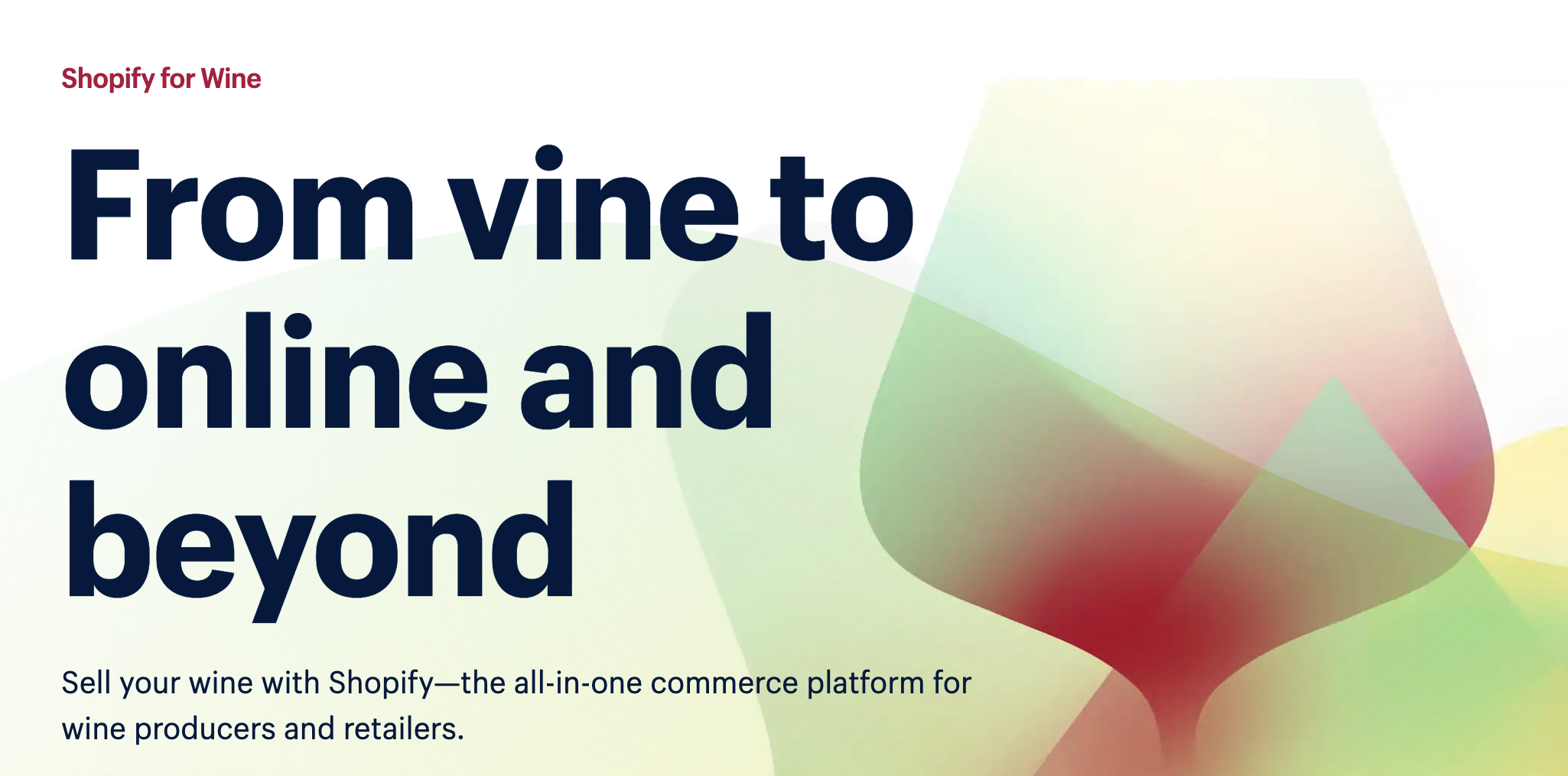 Shopify for wine