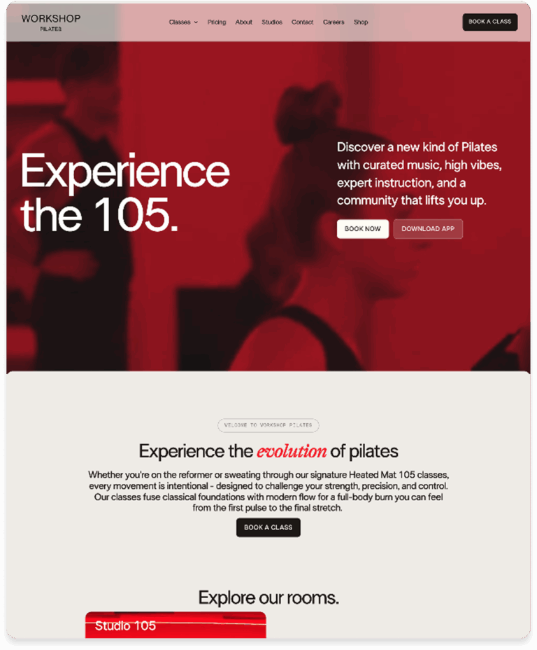 Workshop Pilates Screen Main