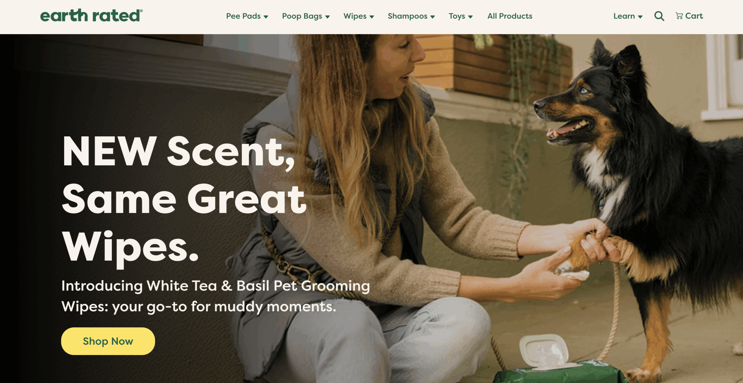 Earth Rated Sustainable Shopify Store