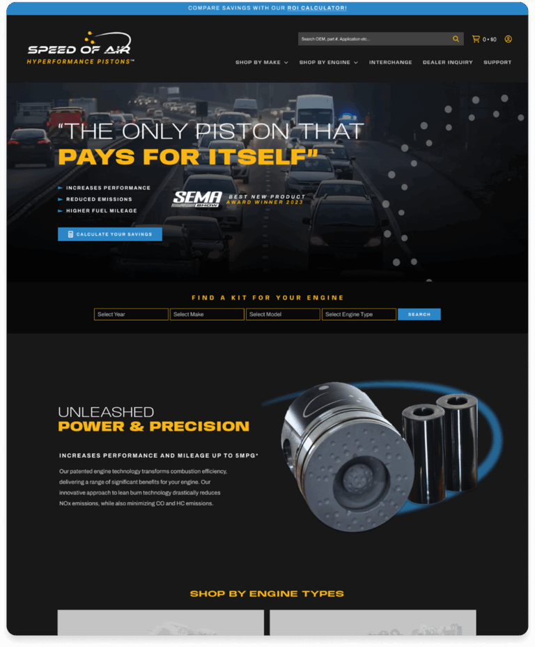 SOA Pistons New SHopify Store