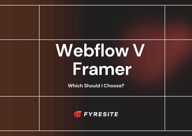 Webflow V Framer Showdown (2025)