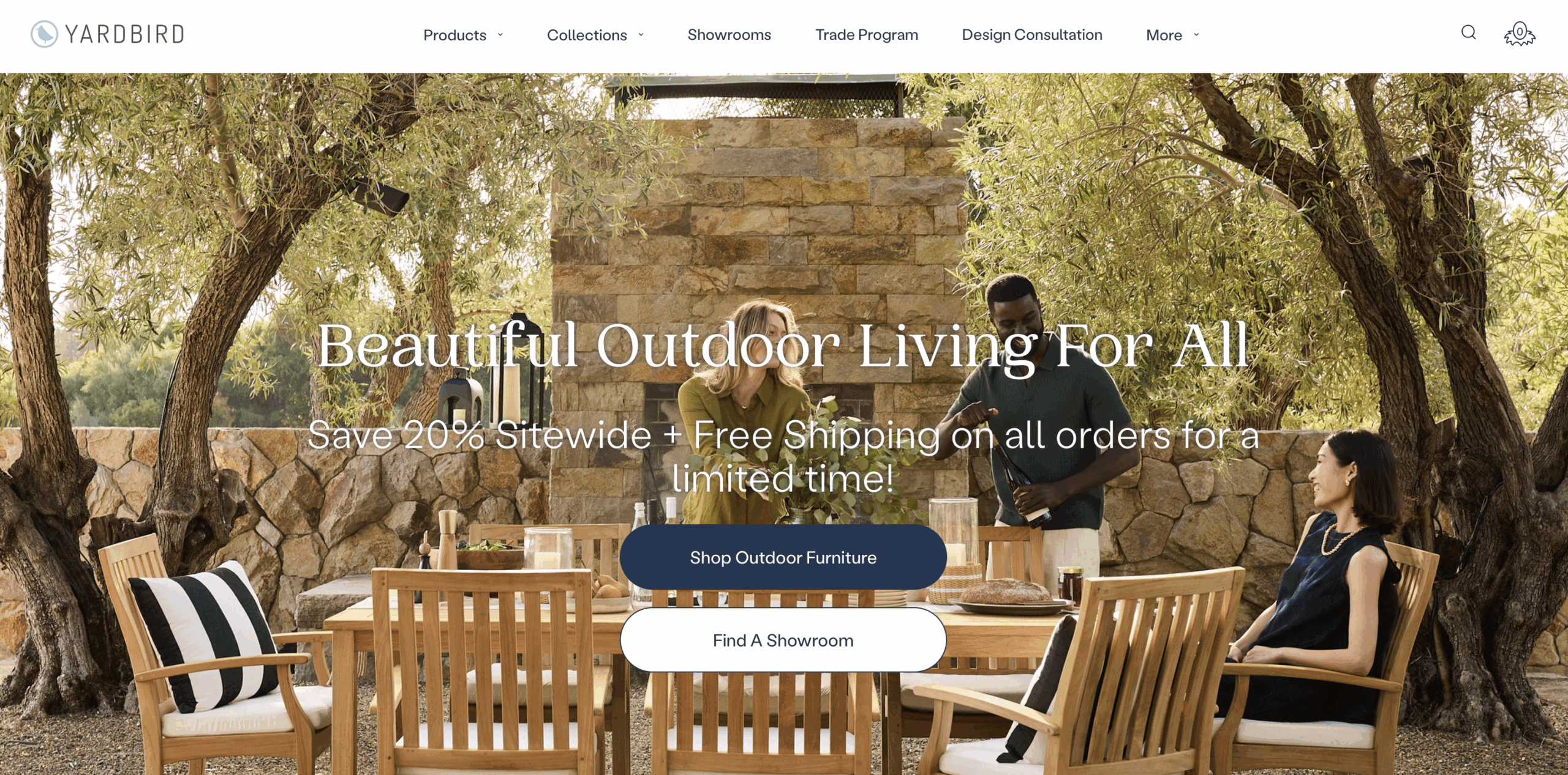 Yardbird Sustainable Shopify Store