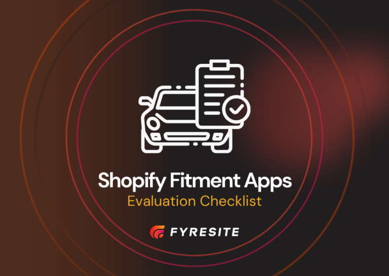 Shopify Fitment Apps: The 2026 Evaluation Checklist (Data, UX, SEO, Ownership)