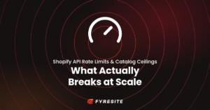 Shopify API Rate Limits & Catalog Ceilings: What Really Breaks at Scale
