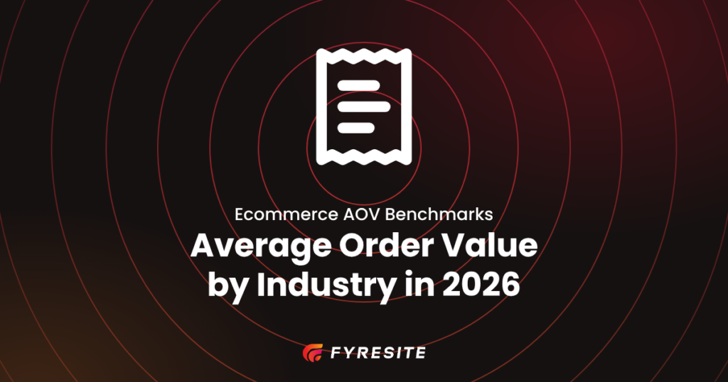 Average Order Value by Industry: Ecommerce AOV Benchmarks for 2026